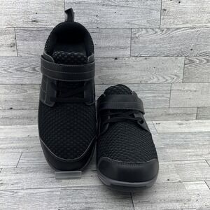 Orthofeet Narine 839 Black Fabric Hook Loop Orthotic Shoes Women Size‎ 6.5 2E